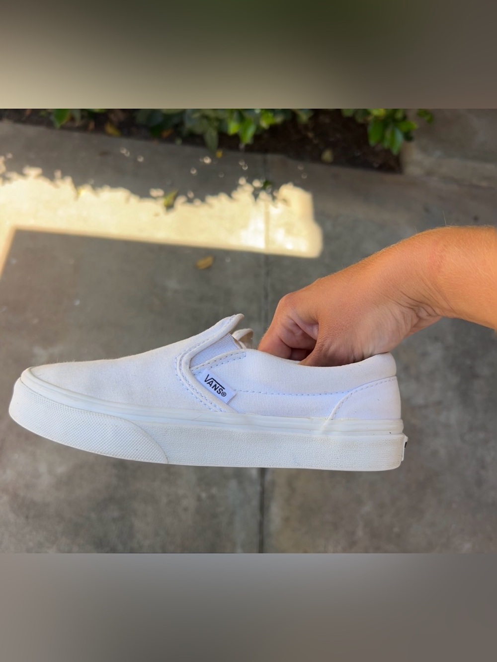 Vans slip on kids 2.5